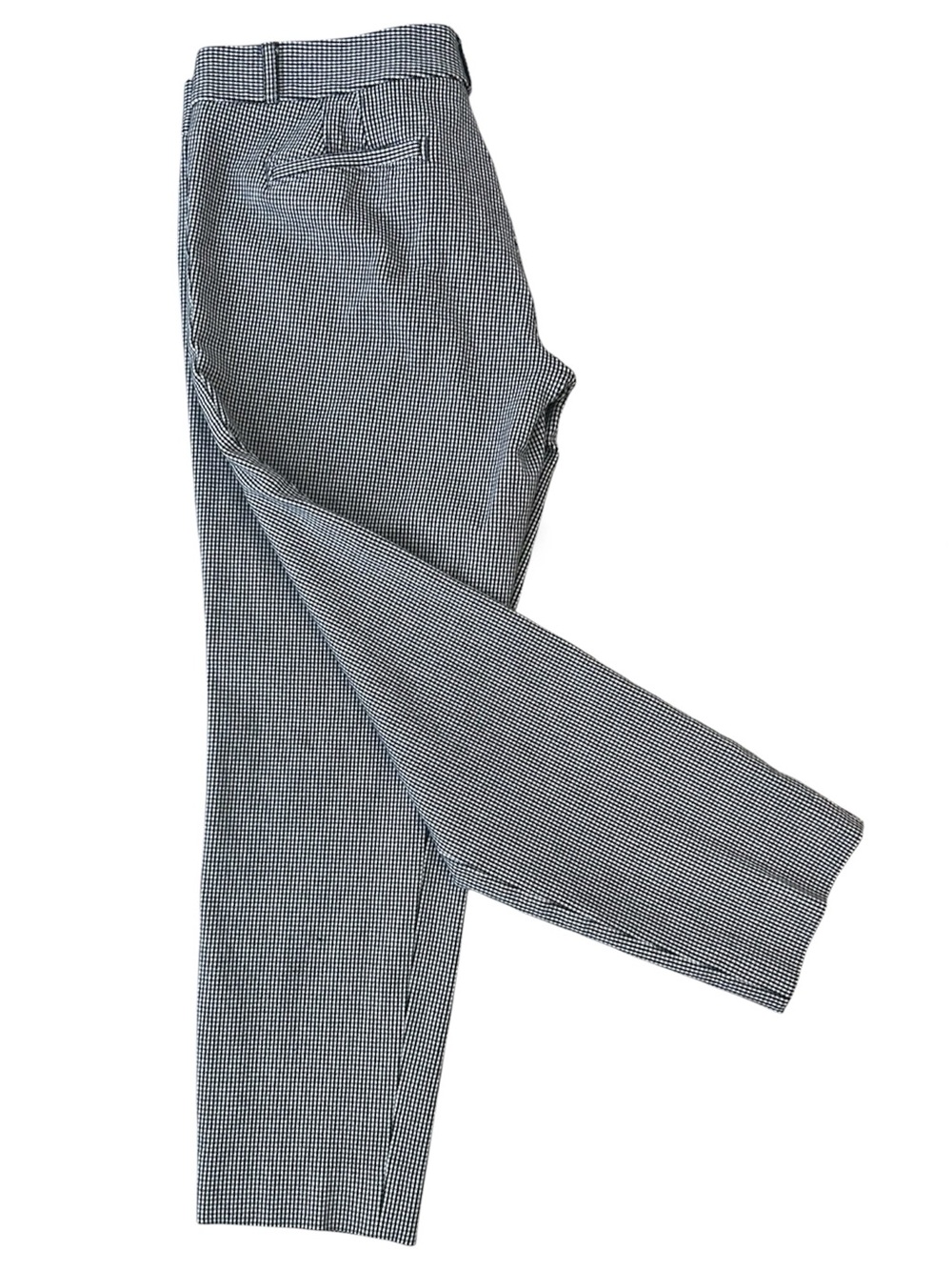 Banana Republic 10 Black & White Micro-Check Capri Pants